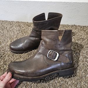 Frye Moto Boots